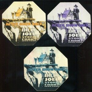 Vintage 1990 Billy Joel Concert Backstage Pass After Show Lot of 3 Different